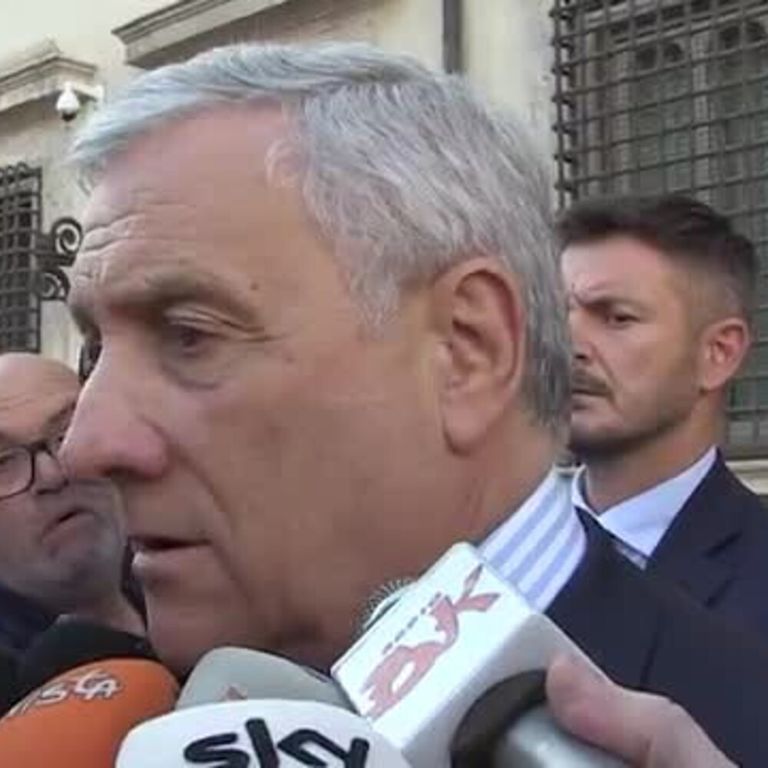 Guerra a Gaza, Tajani: "No alla deportazione dei palestinesi in altri Paesi"