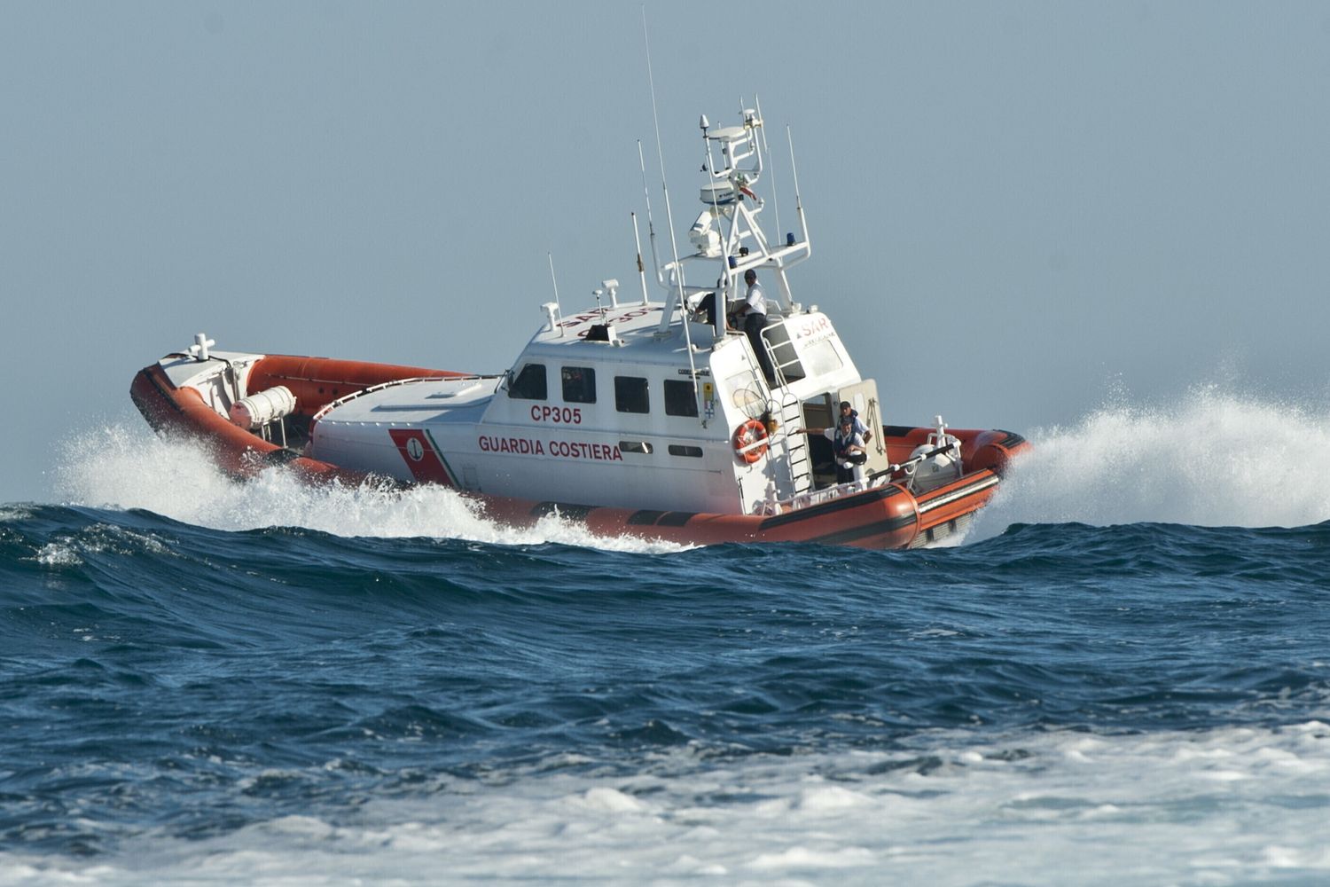 Una motovedetta della Guardia Costiera - immagine di repertorio