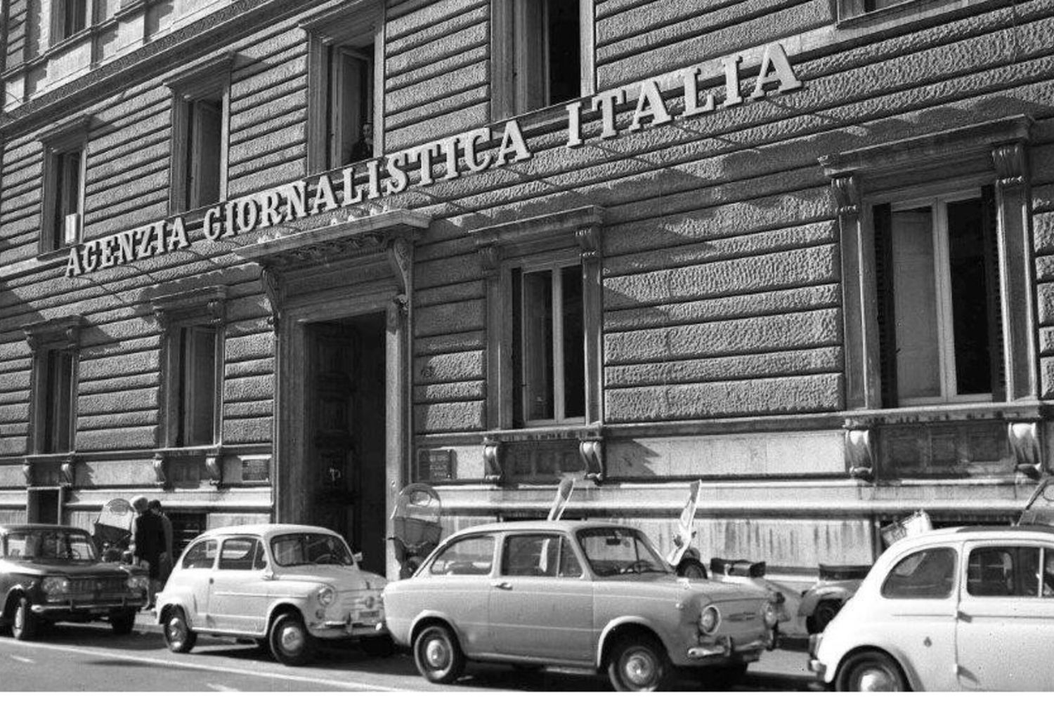 Sede Agi via Lombardia, Roma (16.3.67)