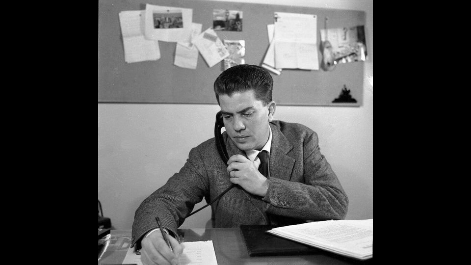 Il direttore dell'AGI  Adolfo Annesi (1952 - 1963)