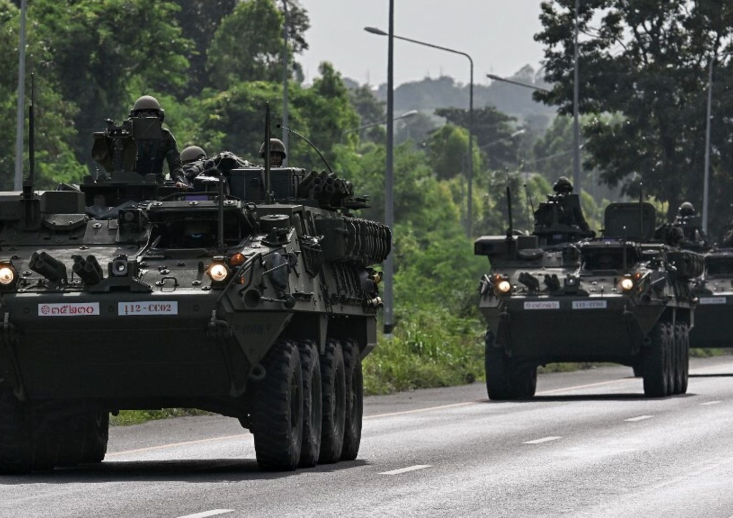 L'esercito della Thailandia