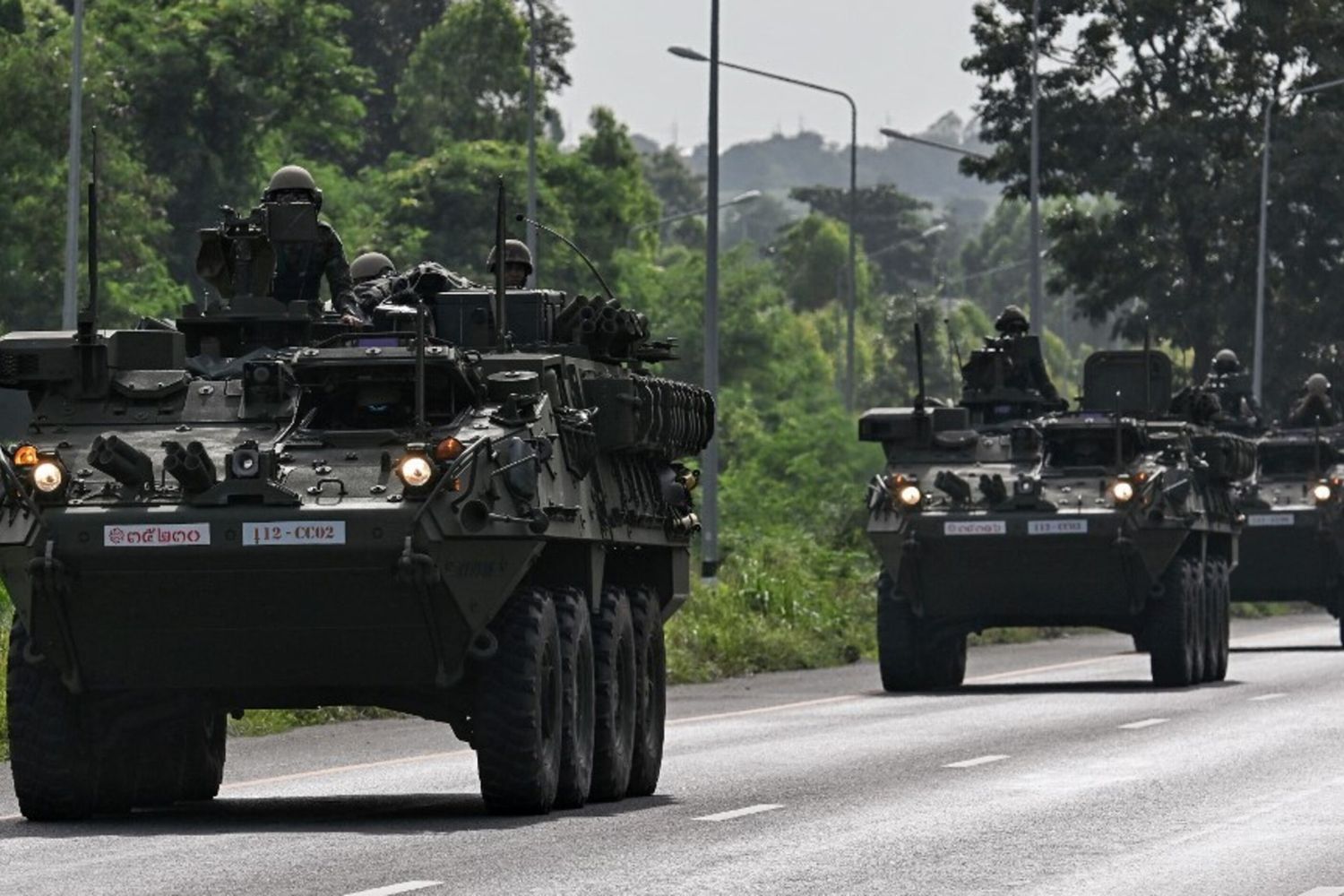 L'esercito della Thailandia