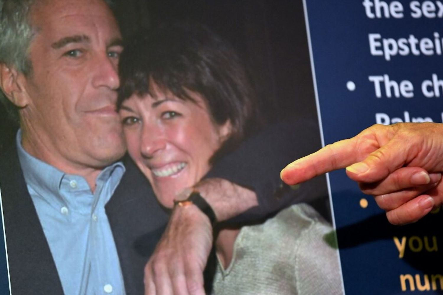 Jeffrey Epstein e Ghilslaine Maxwell