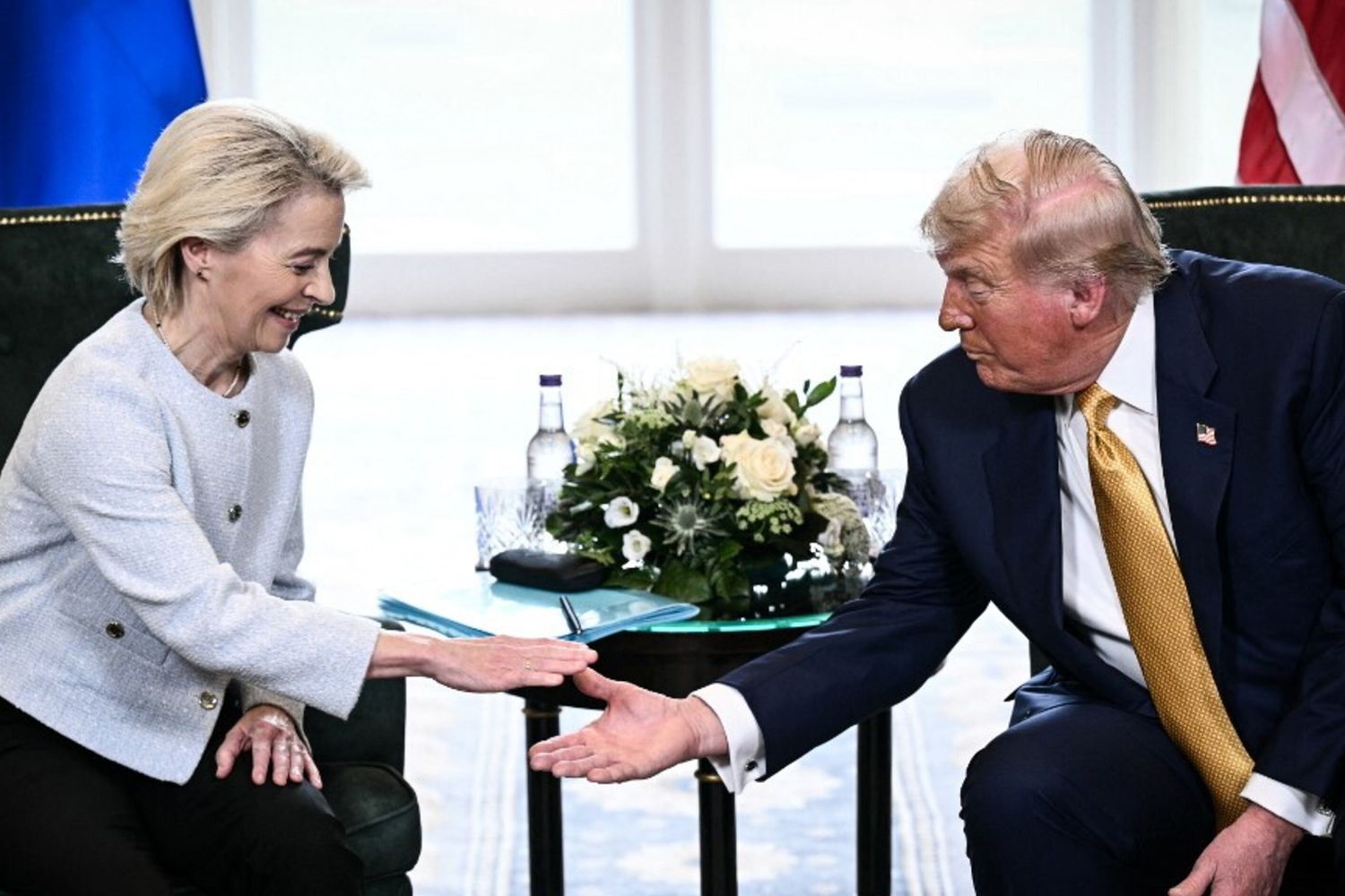 Dazi, vertice Trump-von der Leyen