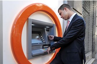 Sportello di una banca