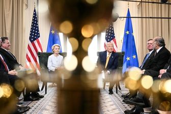 Donald Trump e Ursula von der Leyen