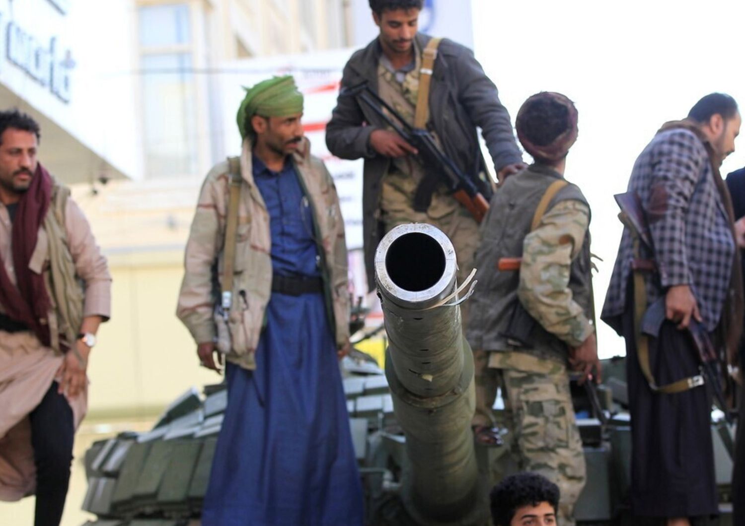 &nbsp;Miliziani Houthi a Sana'a