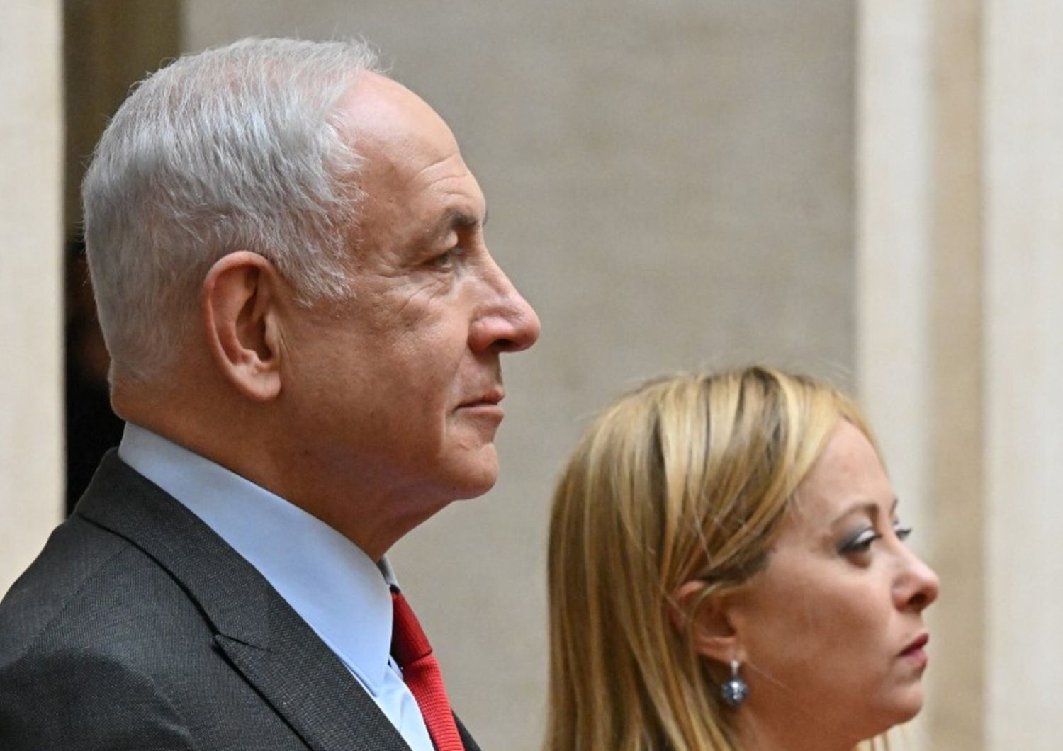 Benjamin Netanyahu e Giorgia Meloni