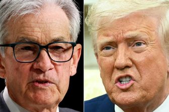 Jerome Powell e Donald Trump