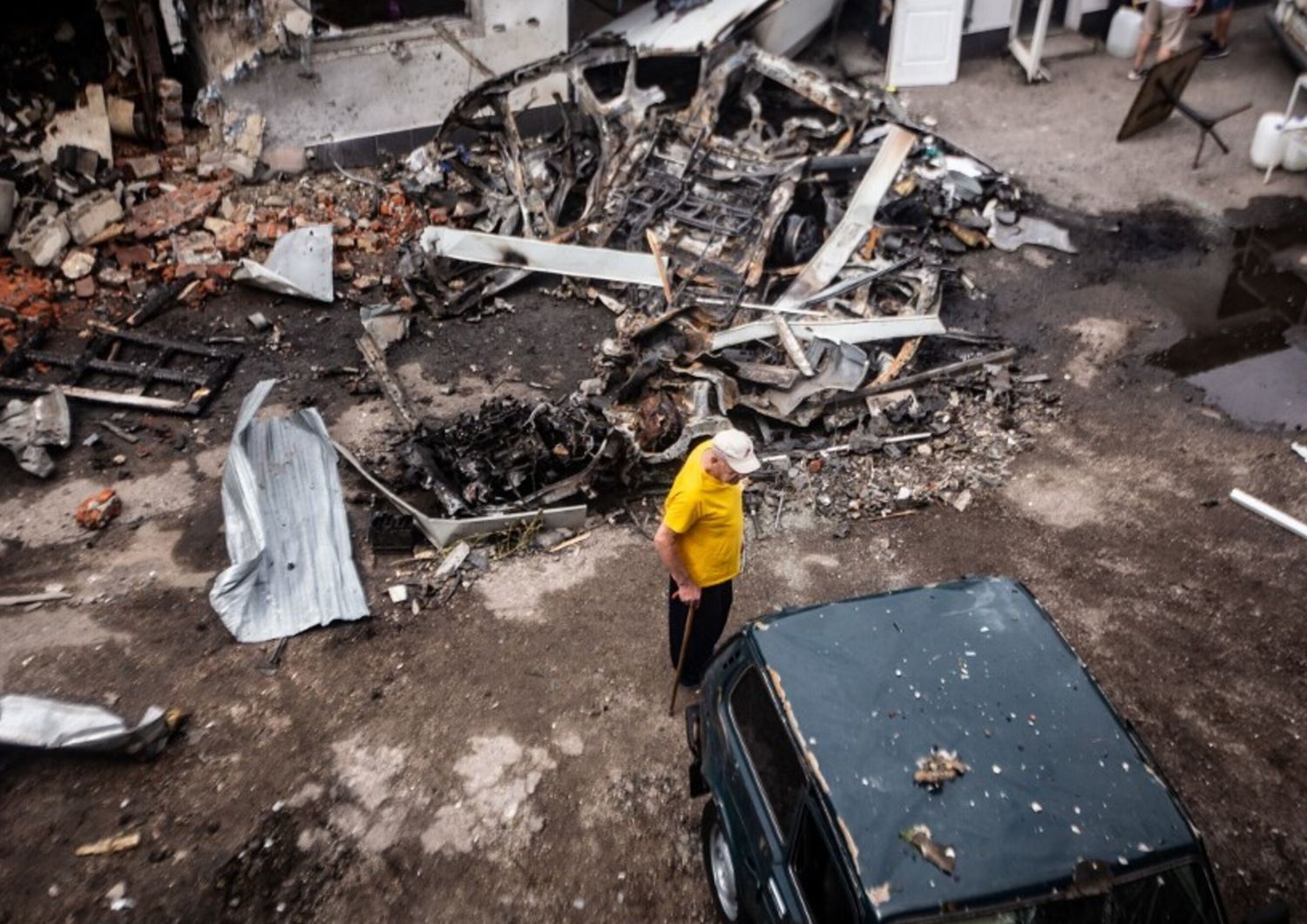 Attacco russo su Kiev