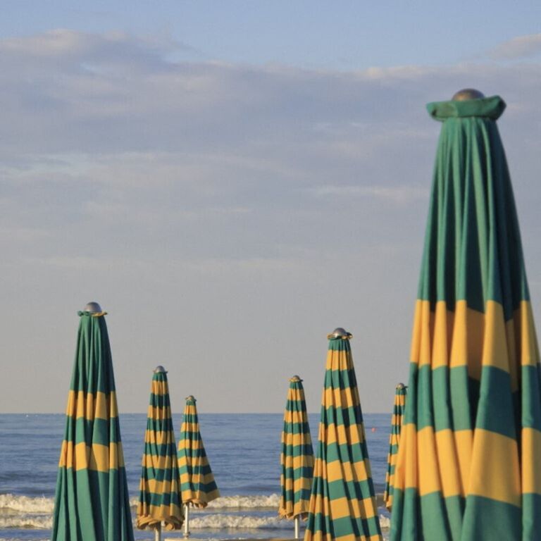 La spiaggia di Cervia