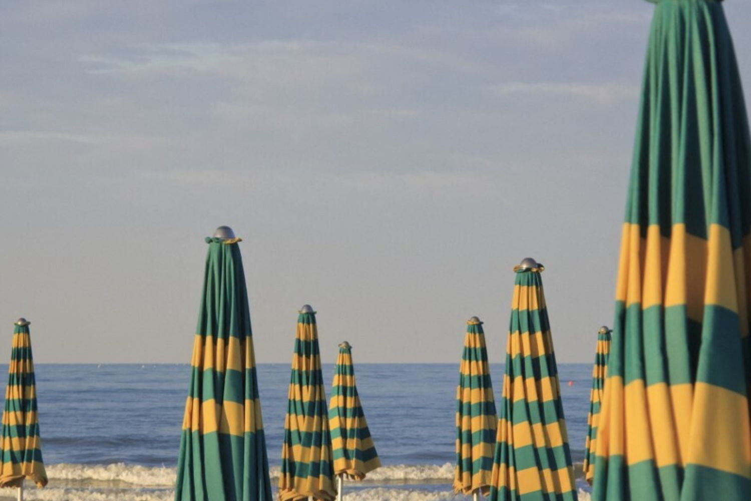 La spiaggia di Cervia