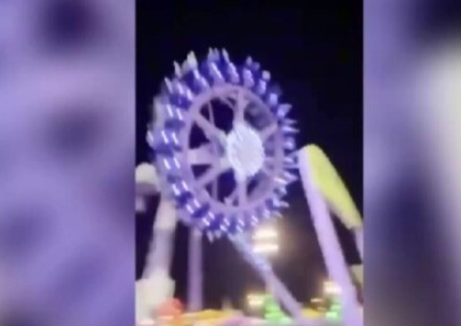 Incidente giostra Arabia Saudita