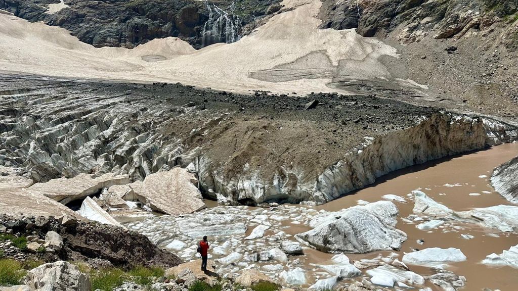 Il ghiacciaio del Monte Cilo in Turchia è a rischio: un'attrazione minacciata dal clima