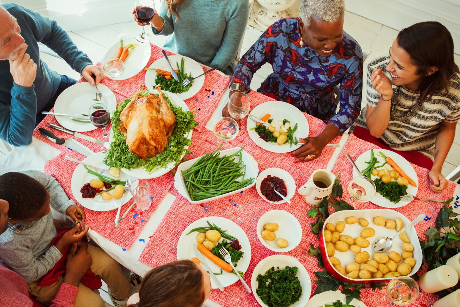 Una cena del Ringraziamento
