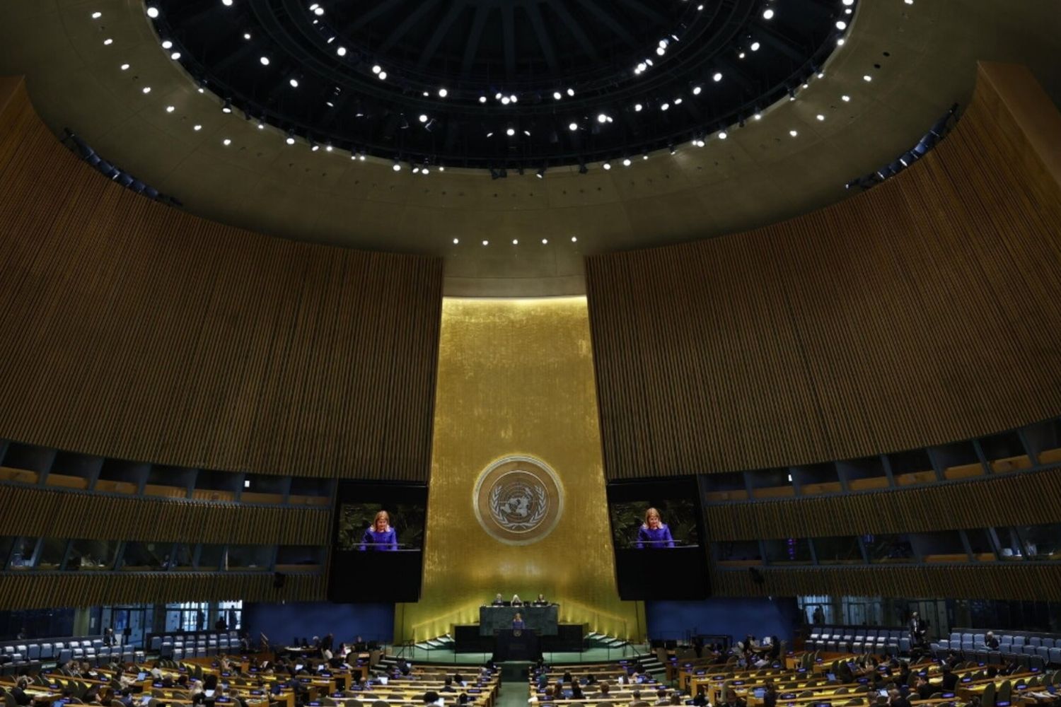 Tripodi à l’ONU prône une solution pacifique en Palestine avec deux États