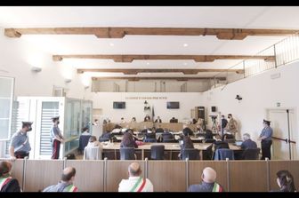 Aula del tribunale strage di Bologna
