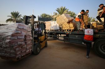 Mezzaluna rossa Gaza