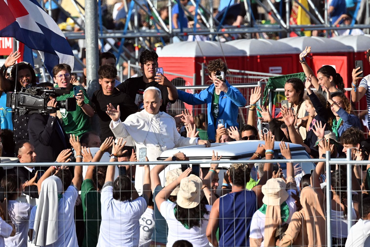 Papa Leone a Tor Vergata