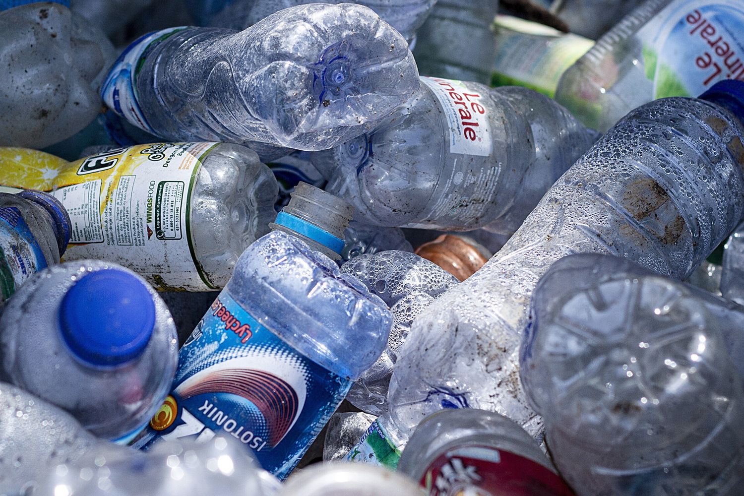 Bottiglie di plastica&nbsp;