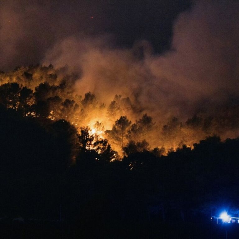 Incendio in Francia