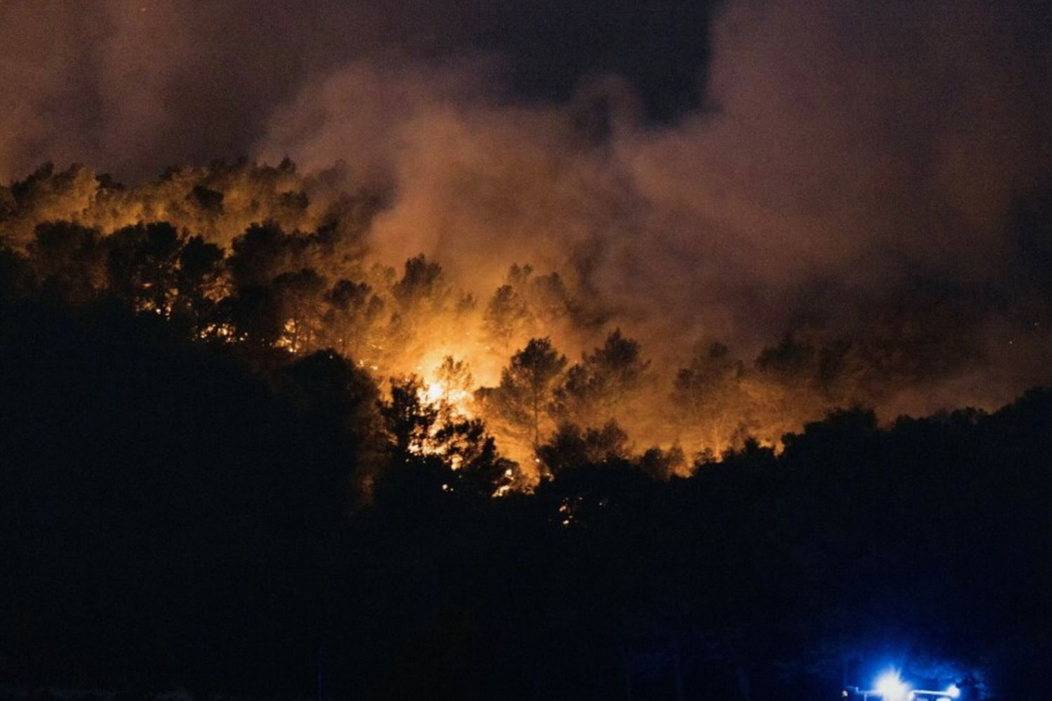 Incendio in Francia