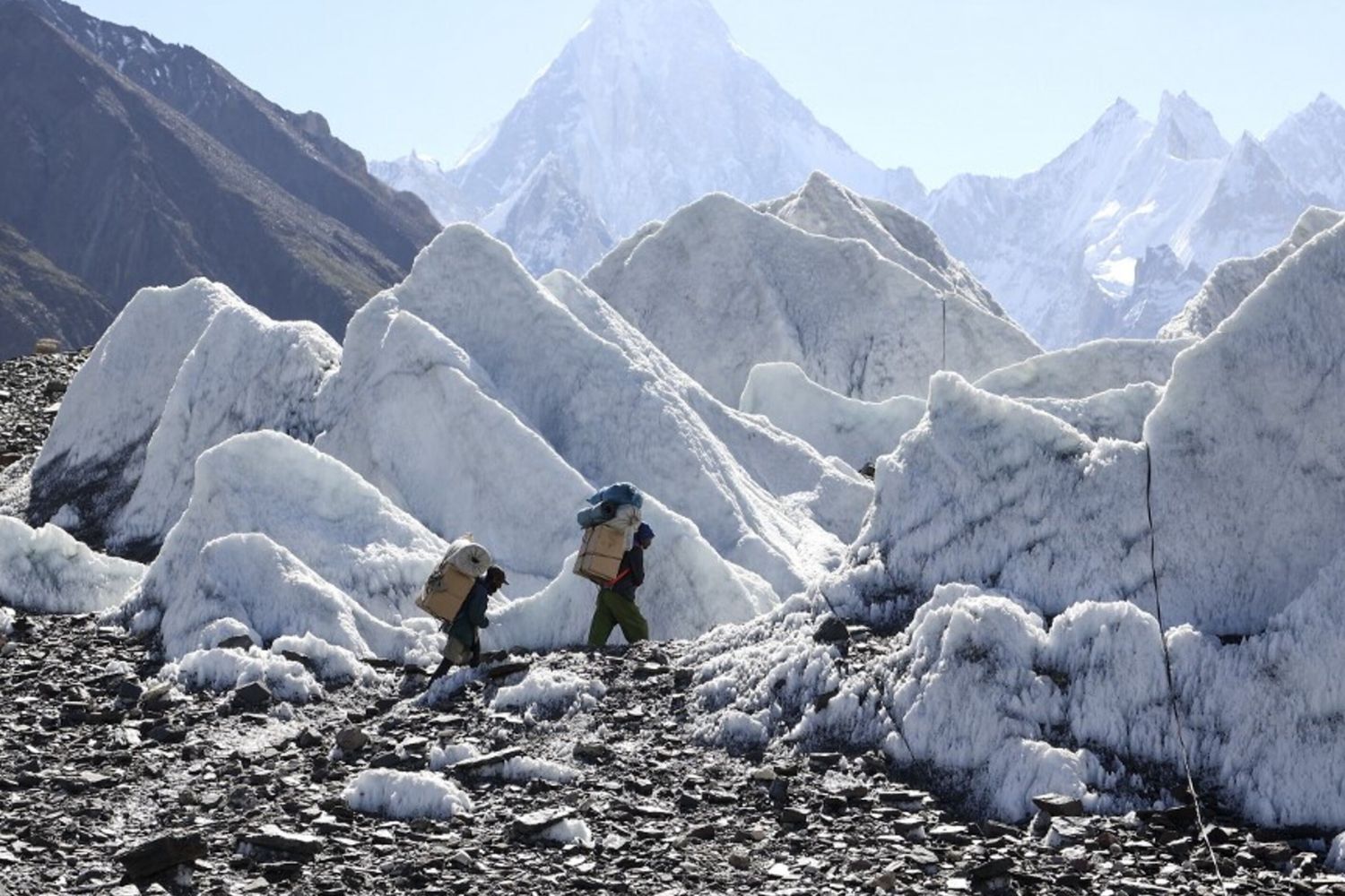 Pakistan ghiacciaio