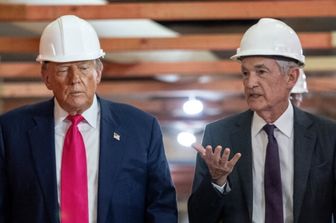 Trump e Powell