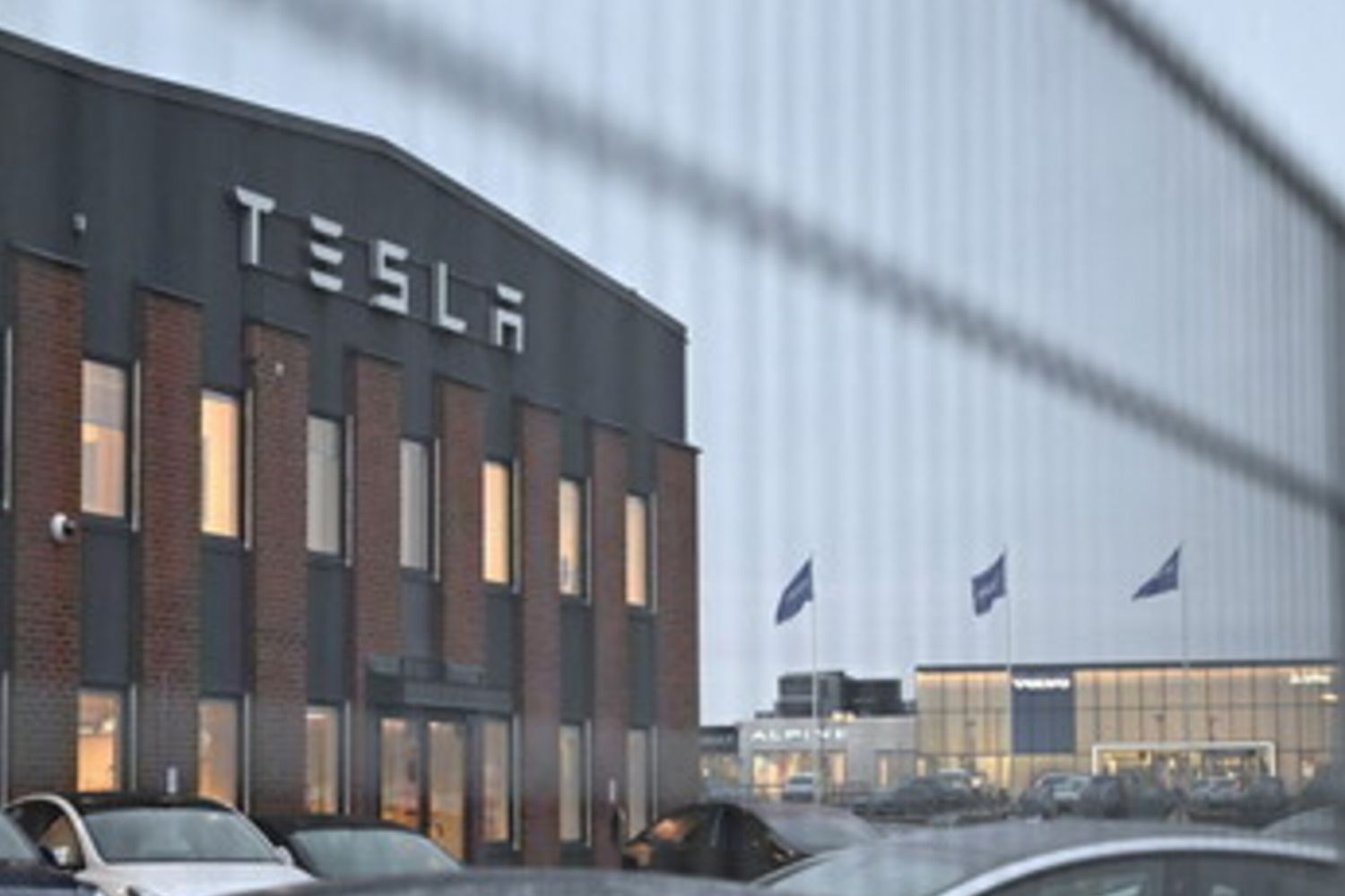 Stabilimento Tesla in Svezia