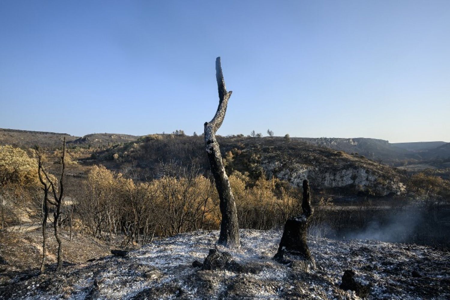 Incendio nell'Aude, Francia