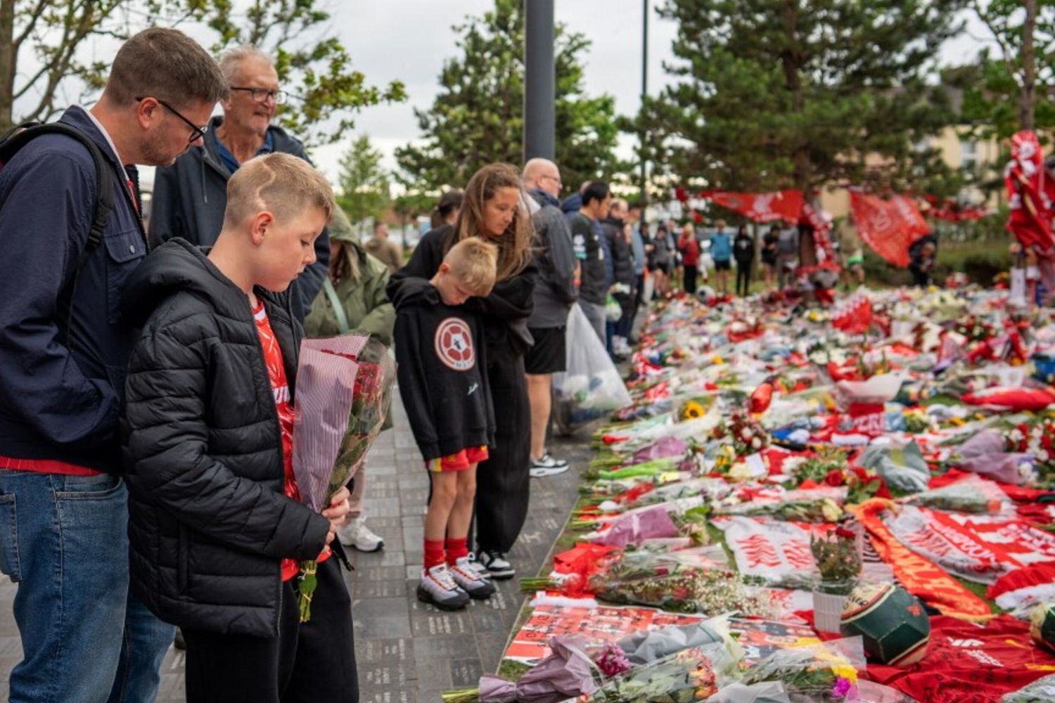 Memoriale per Diogo Jota