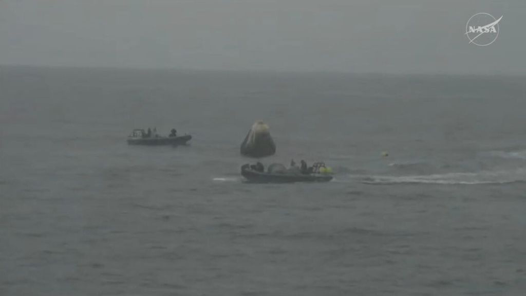 Crew-10 di SpaceX rientra sulla Terra