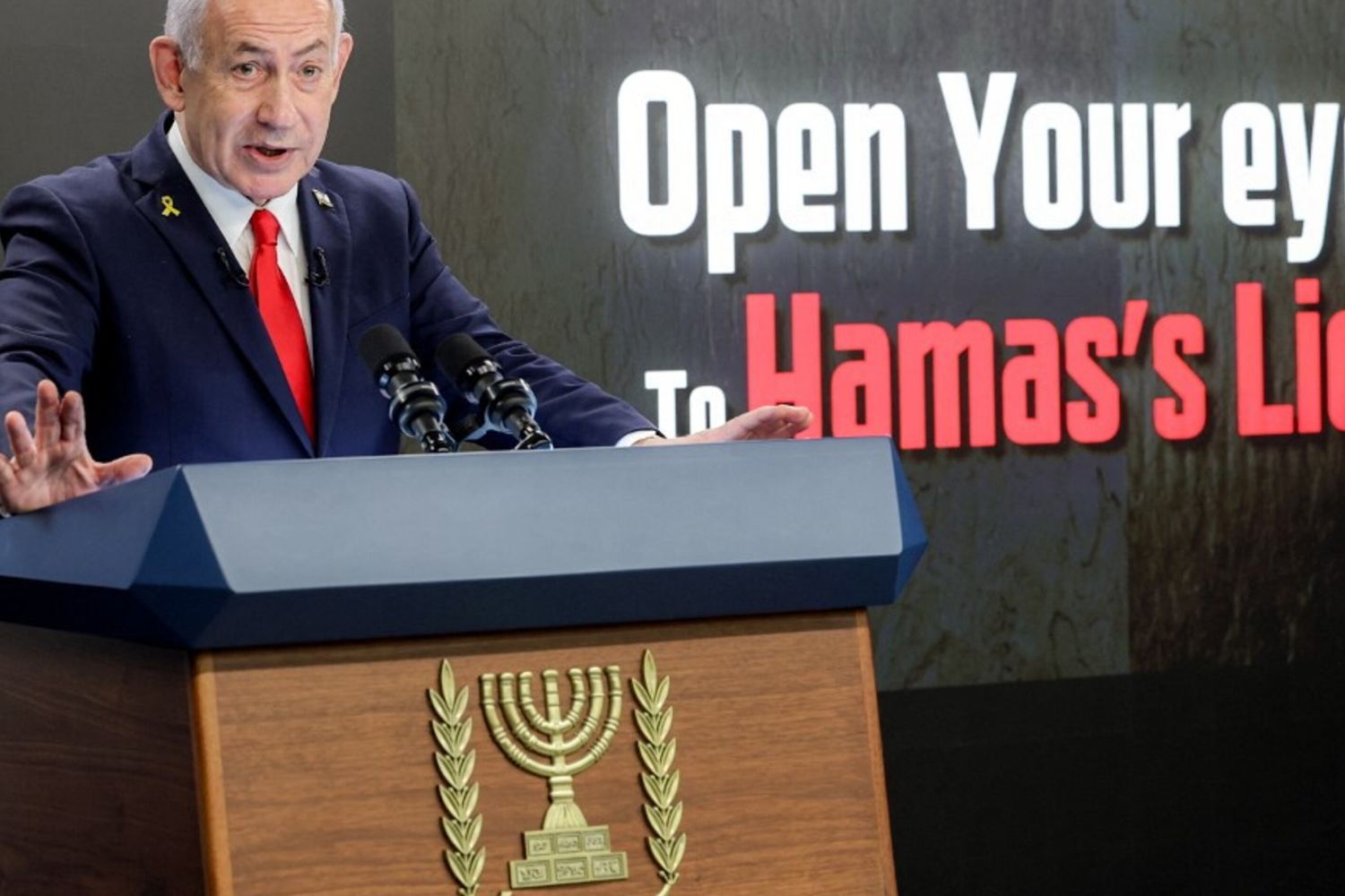 Netanyahu: "L'occupazione di Gaza è stata decisa per l'intransigenza di Hamas"