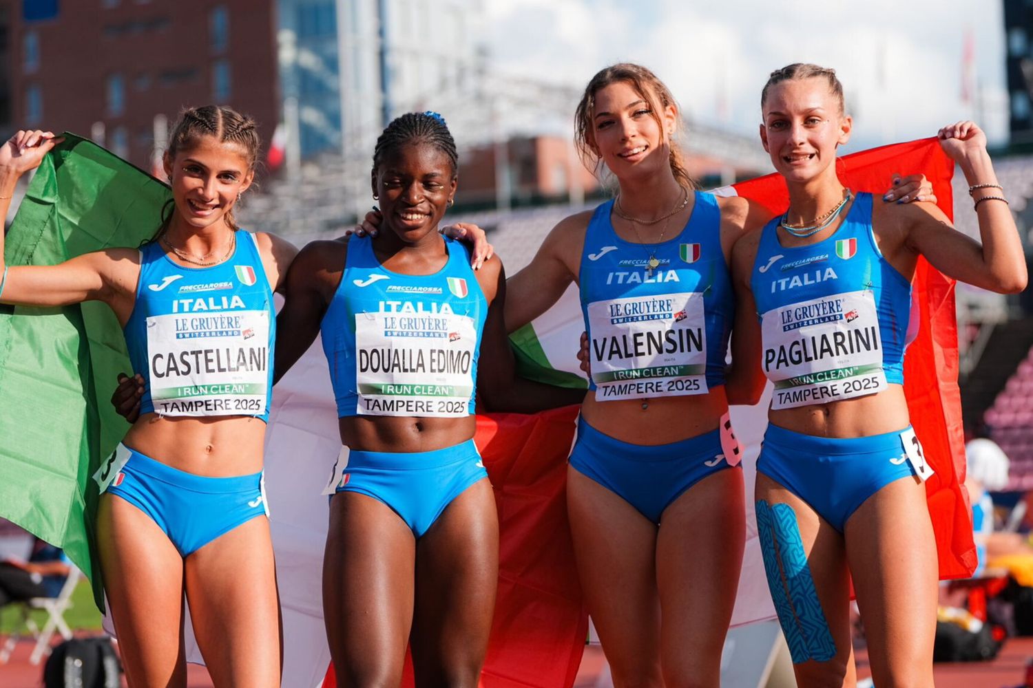 Atletica leggera, il dominio dell'Italia agli Europei under 20
