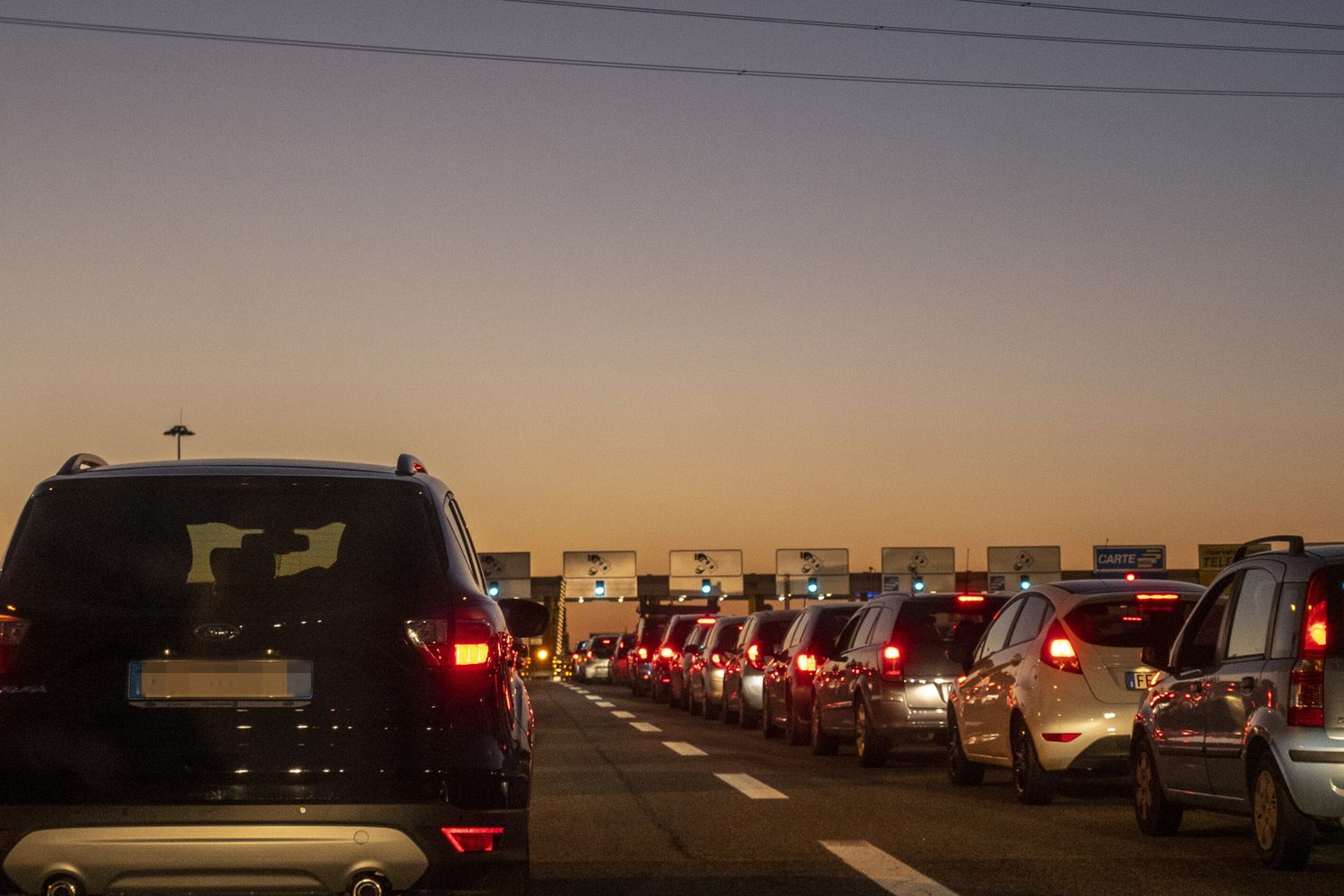 Traffico sulle autostrade