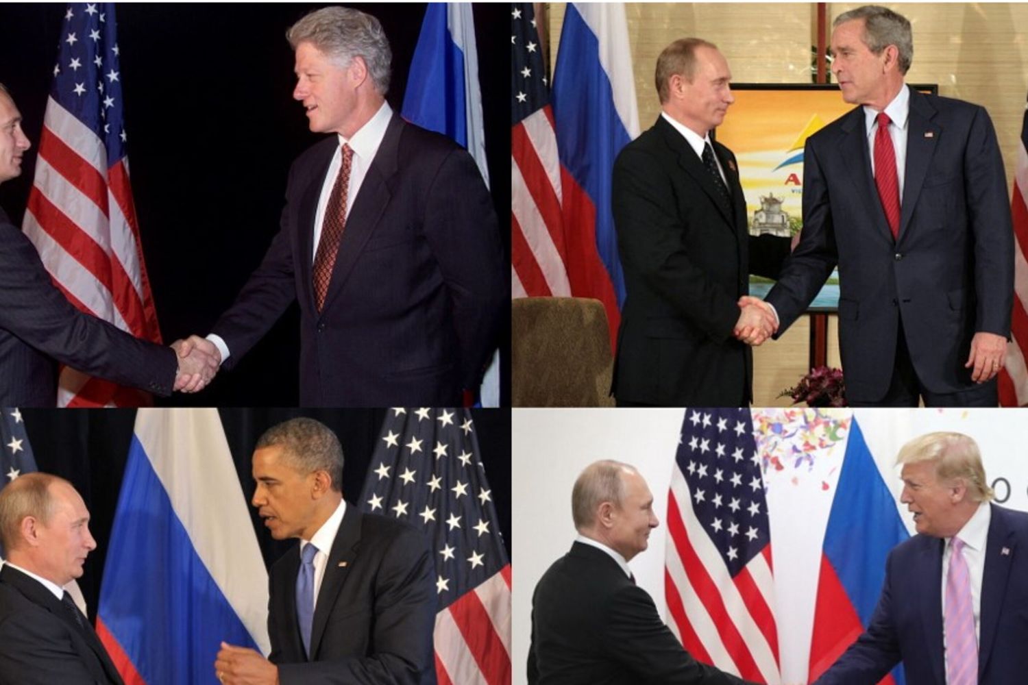 I presidente Usa di Putin