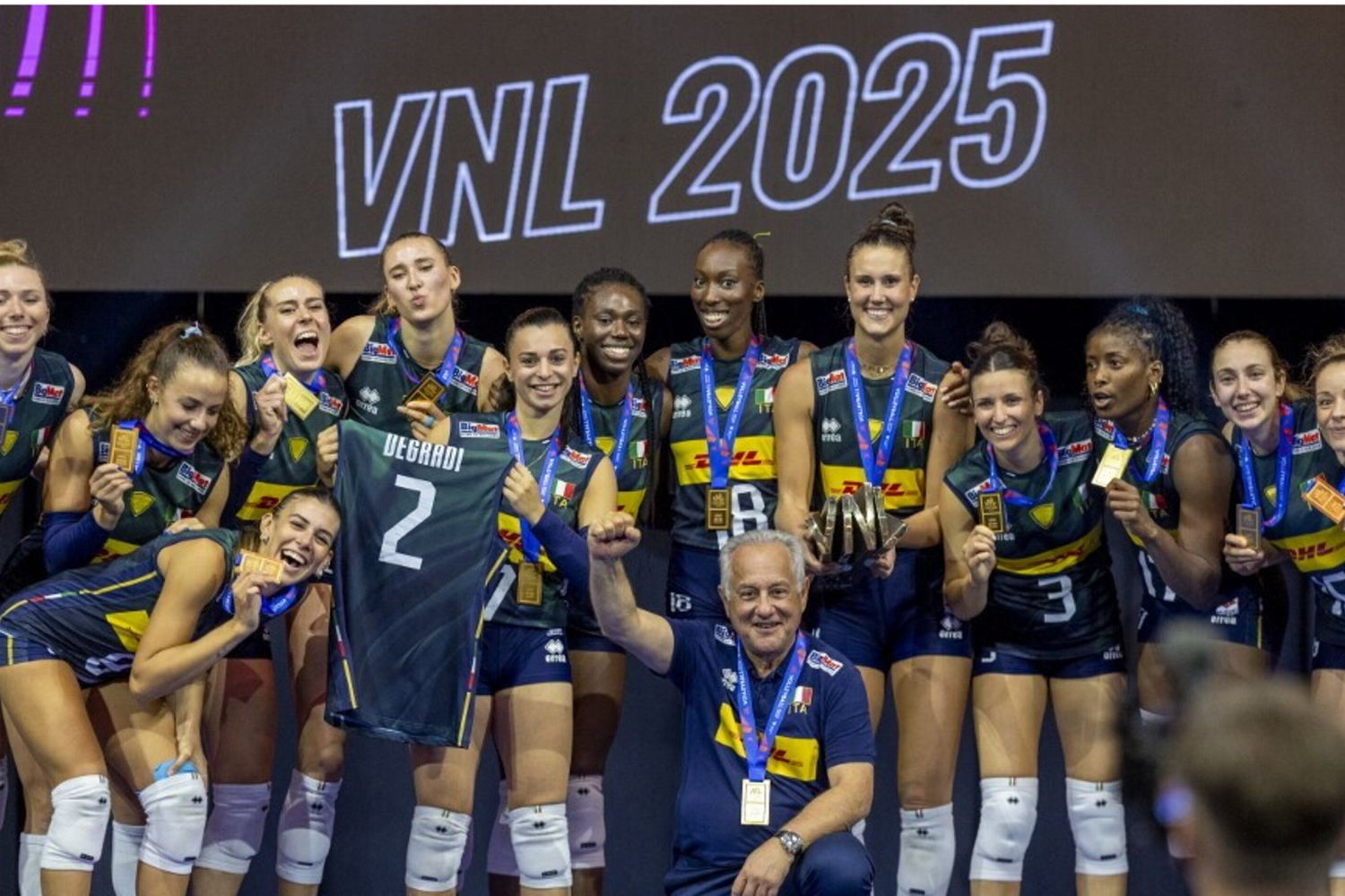 Italia volley femminile vince VNL