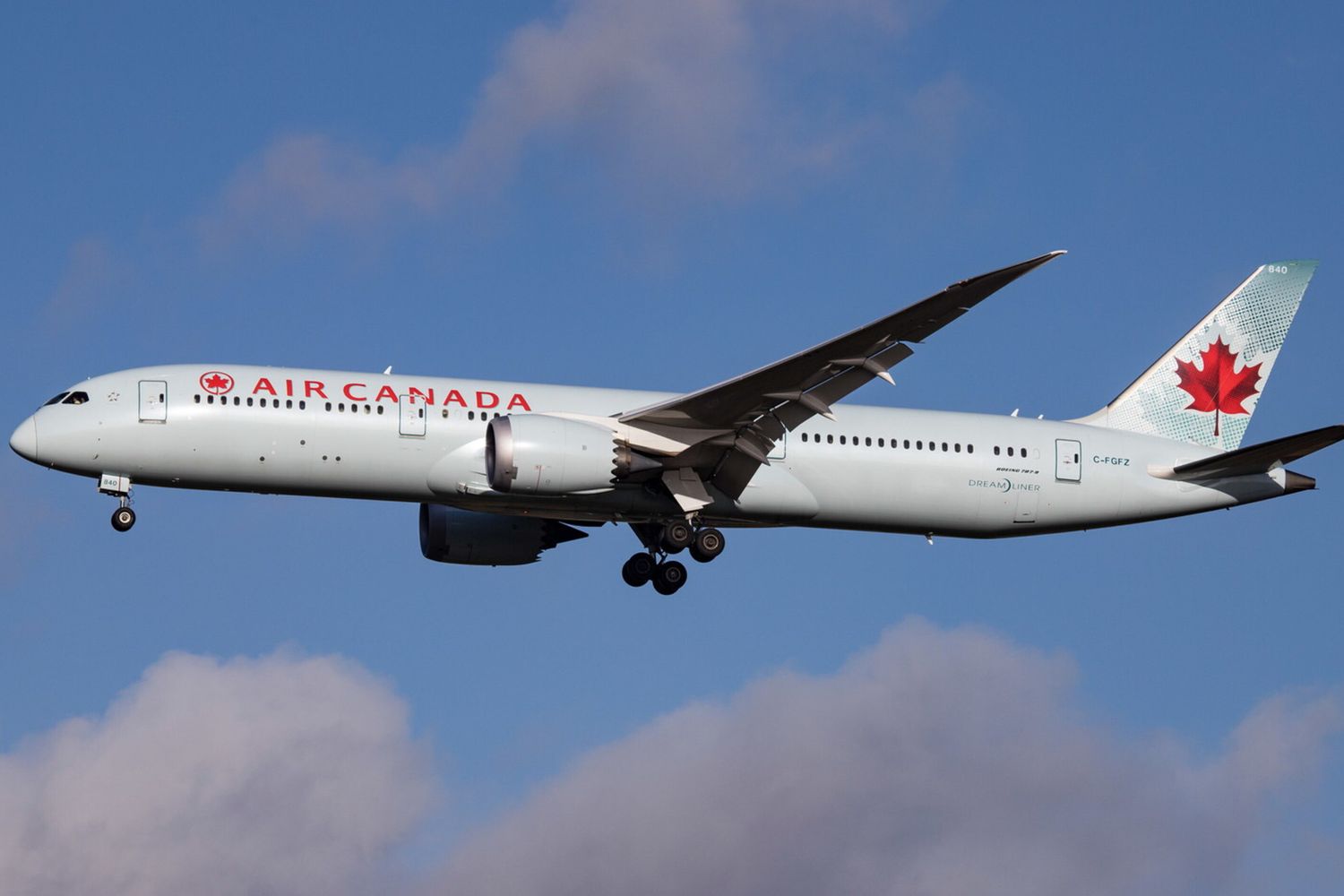 Un Boeing 767 della Air Canada
