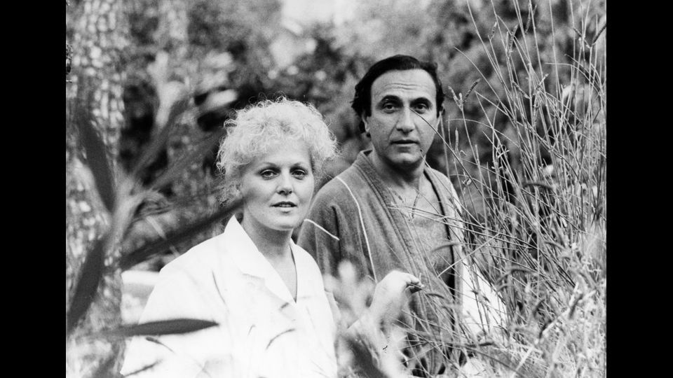 Con la moglie Katia Ricciarelli