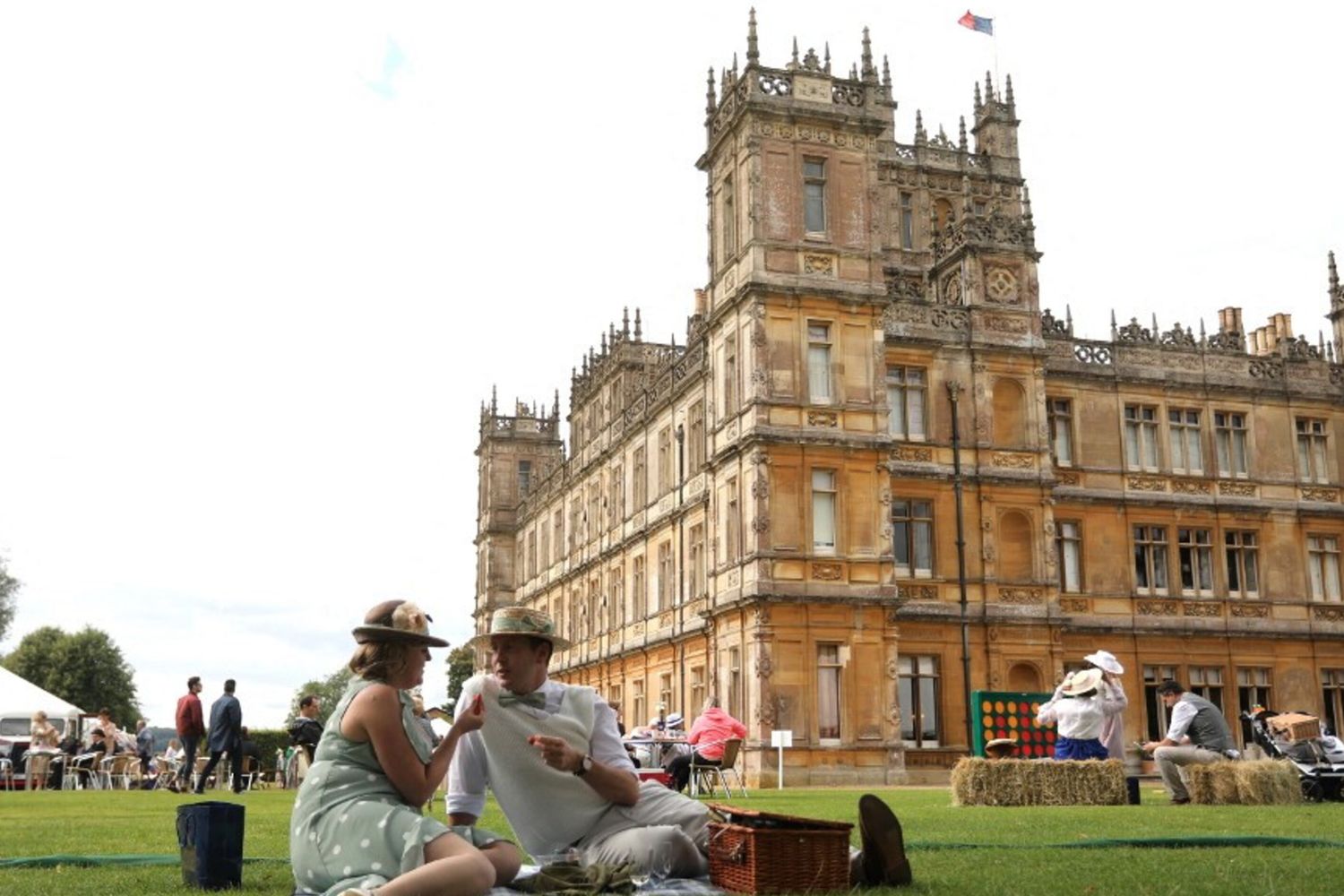 Il set di Downton Abbey
