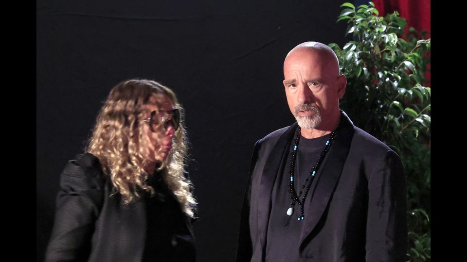 Eros Ramazzotti con la figlia Tiziana Baudo