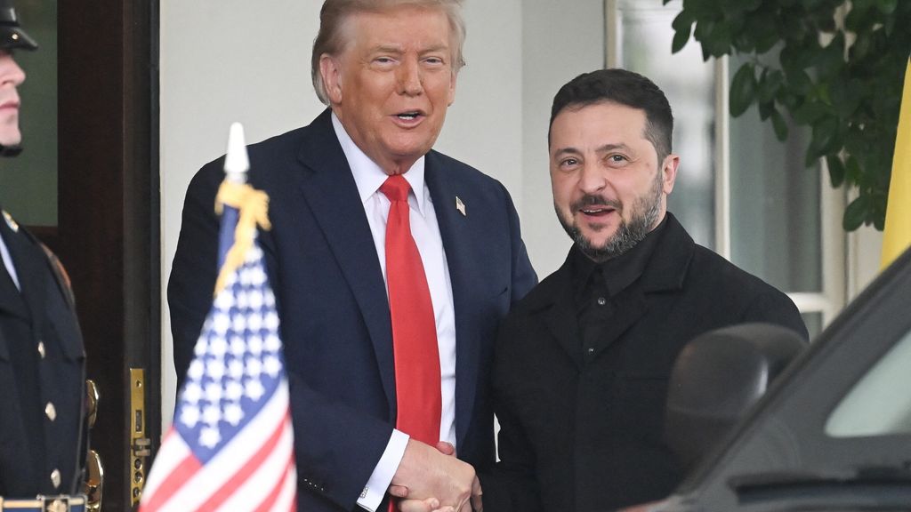 Donald Trump e Volodymyr Zelensky