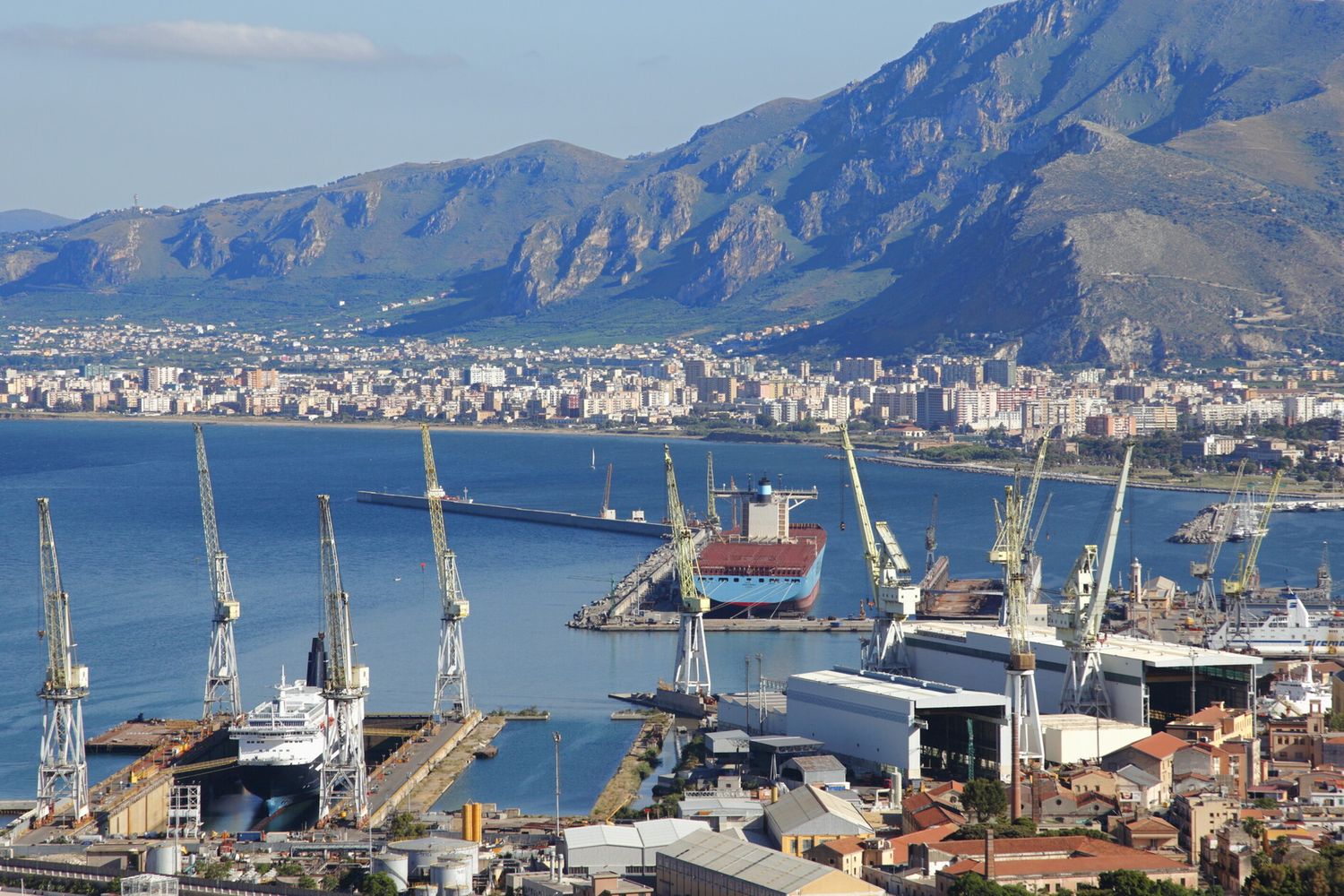 Il porto di Palermo&nbsp;