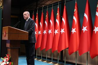 Il presidente della Turchia Erdogan&nbsp;