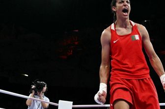 La pugile algerina Imane Khelif