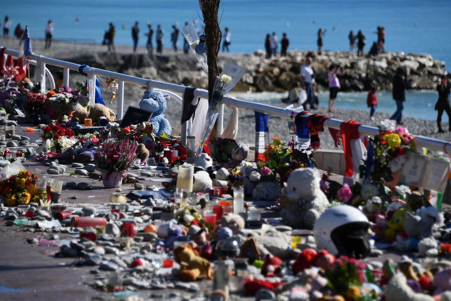 il luogo della strage di Nizza del 2016&nbsp;