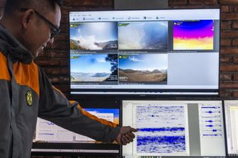 Sismografo, terremoto