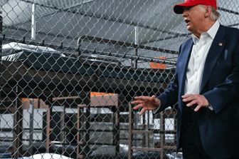 Visita di Donald Trump al centro Alligator Alcatraz