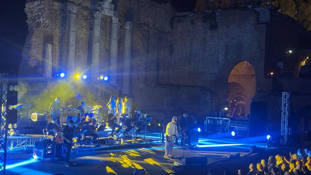 Umberto Tozzi incanta Taormina con il suo tour d'addio