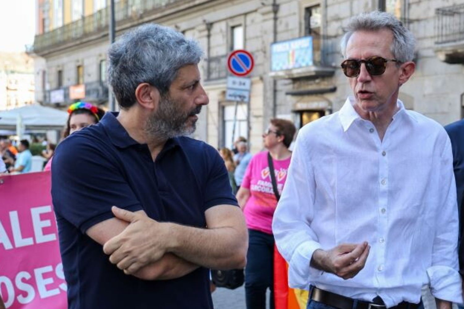 Roberto Fico e Gaetano Manfredi